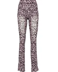 Charlotte Knowles Halcyon Leggings mit Blüten-Print Rosa