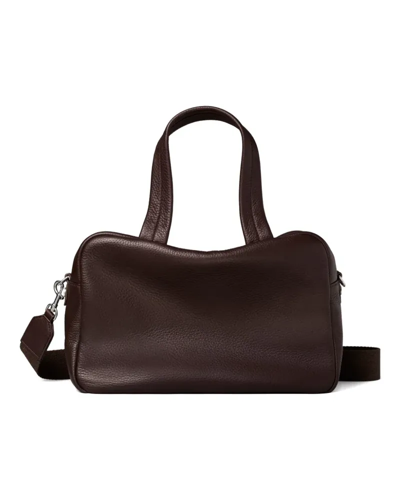 Tory Burch Minimalist leather tote bag - Braun Braun