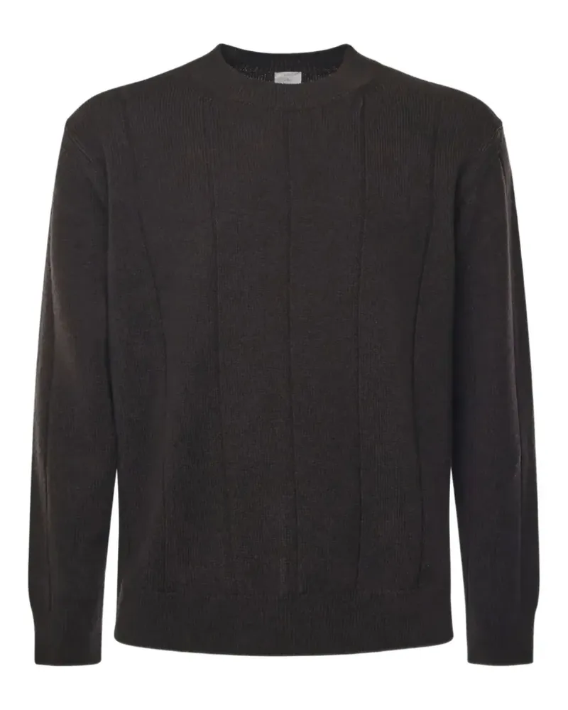 Eleventy crew-neck ribbed sweater - Braun Braun