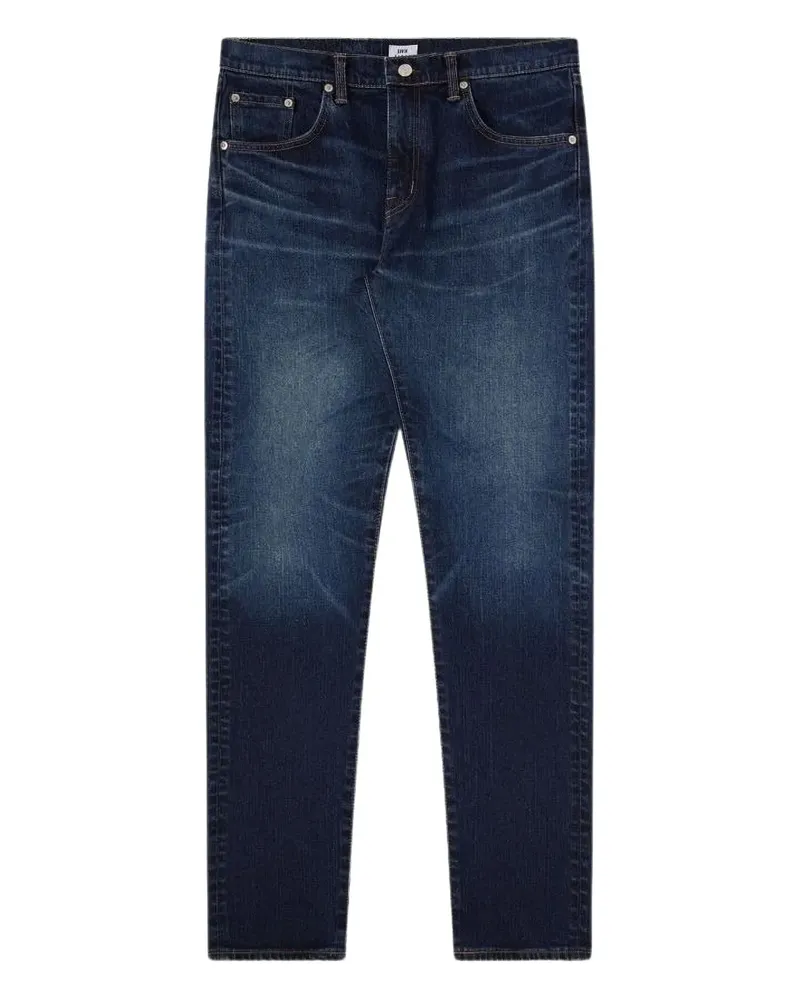 Edwin Jeans Jeans mit Logo-Patch - Blau Blau