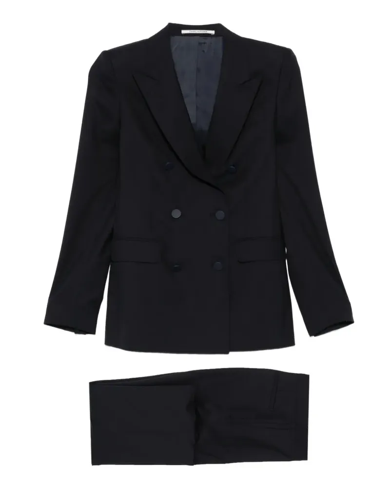 Tagliatore Doppelreihiger Anzug - Blau Blau