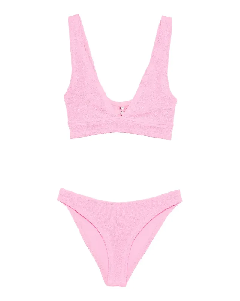 Hunza G V-neck bikini - Rosa Rosa