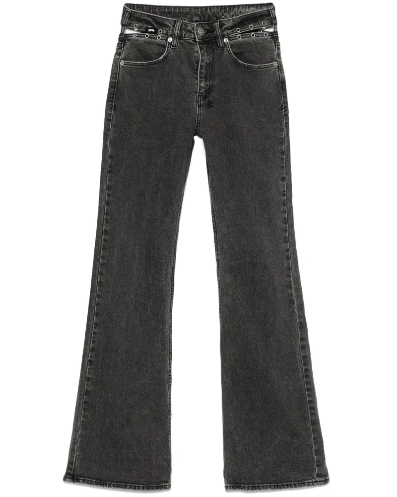 ksubi Soho Pierced Shadow Jeans - Schwarz Schwarz