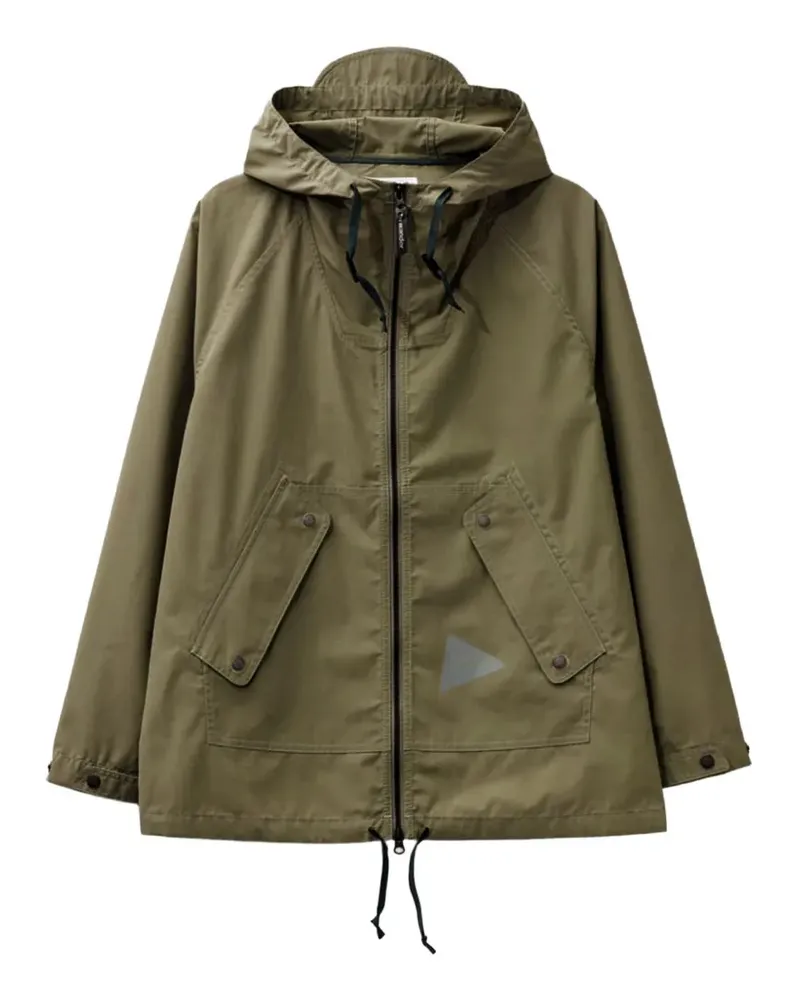 and wander hooded parka - Grün Grün