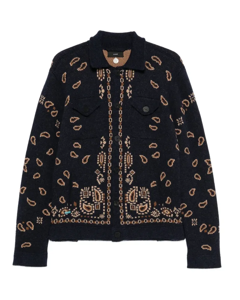 Alanui button-up cardigan - Blau Blau