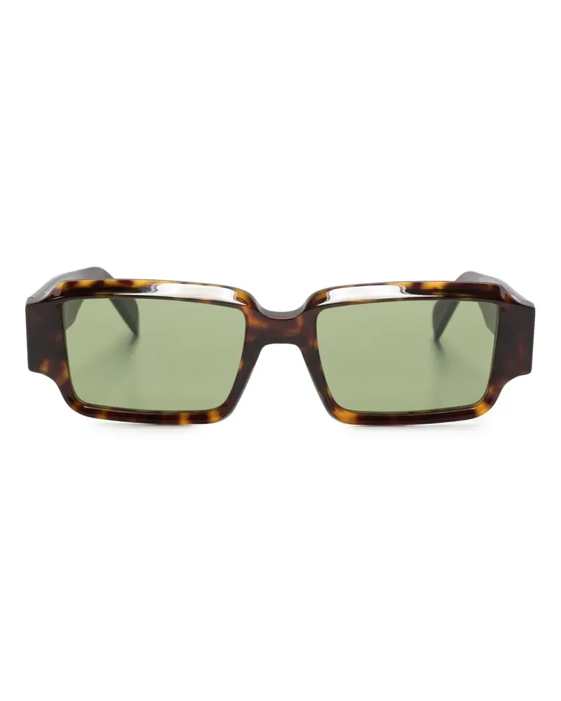 RETROSUPERFUTURE Astro Sonnenbrille mit eckigem Gestell - Braun Braun