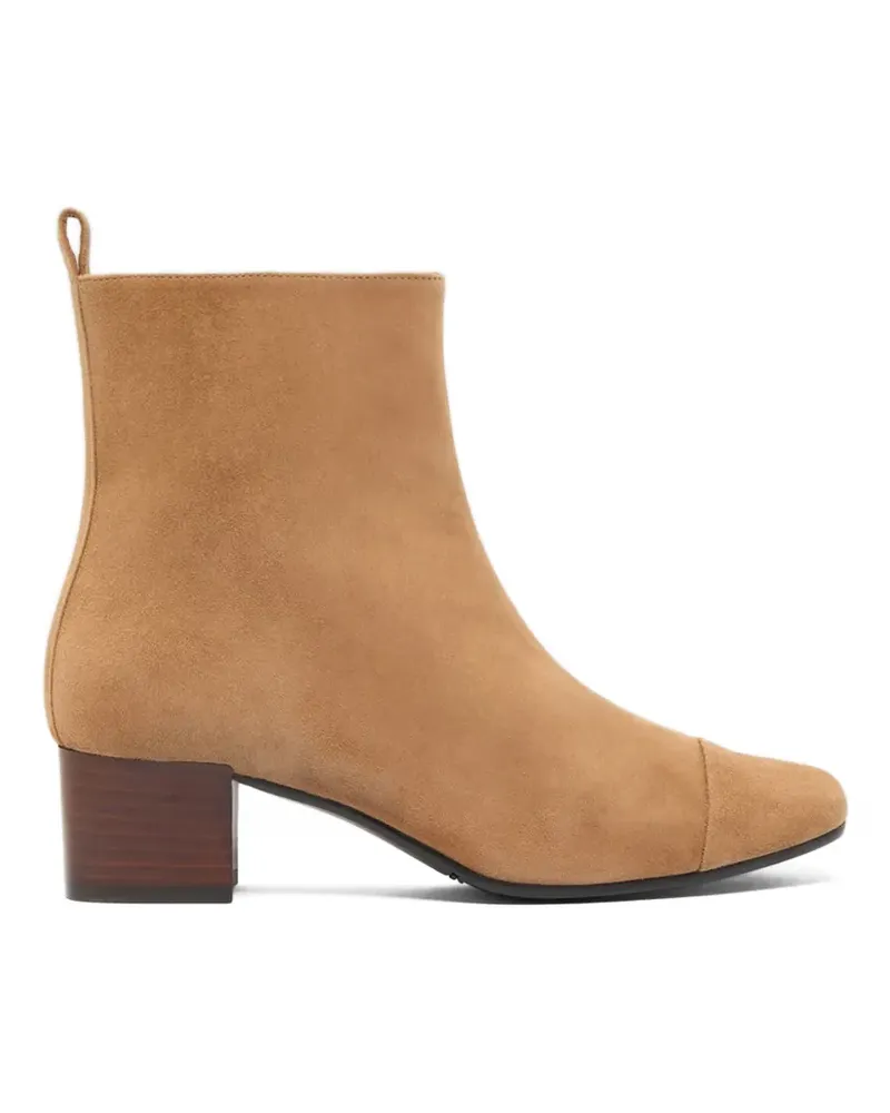 Carel Estime Stiefeletten mit quadratischer Kappe - Nude Nude