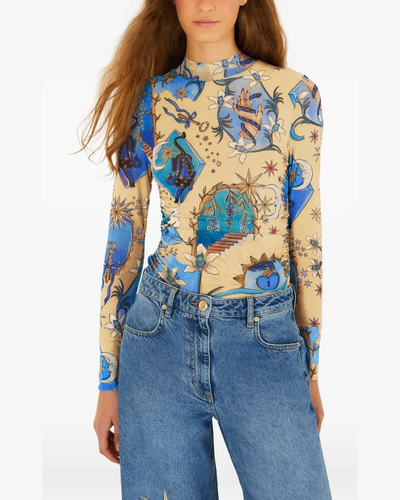 FARM Rio Sand Mystical Oberteil - Nude Nude