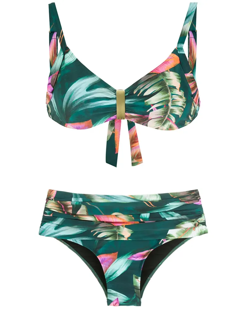 Lygia & Nanny Bikini mit Print - Grün Grün