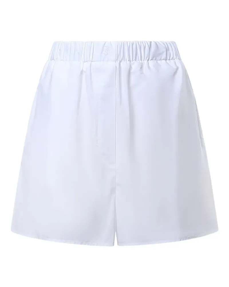 FRANKIE Shop elasticated-waistband shorts - Weiß Weiß