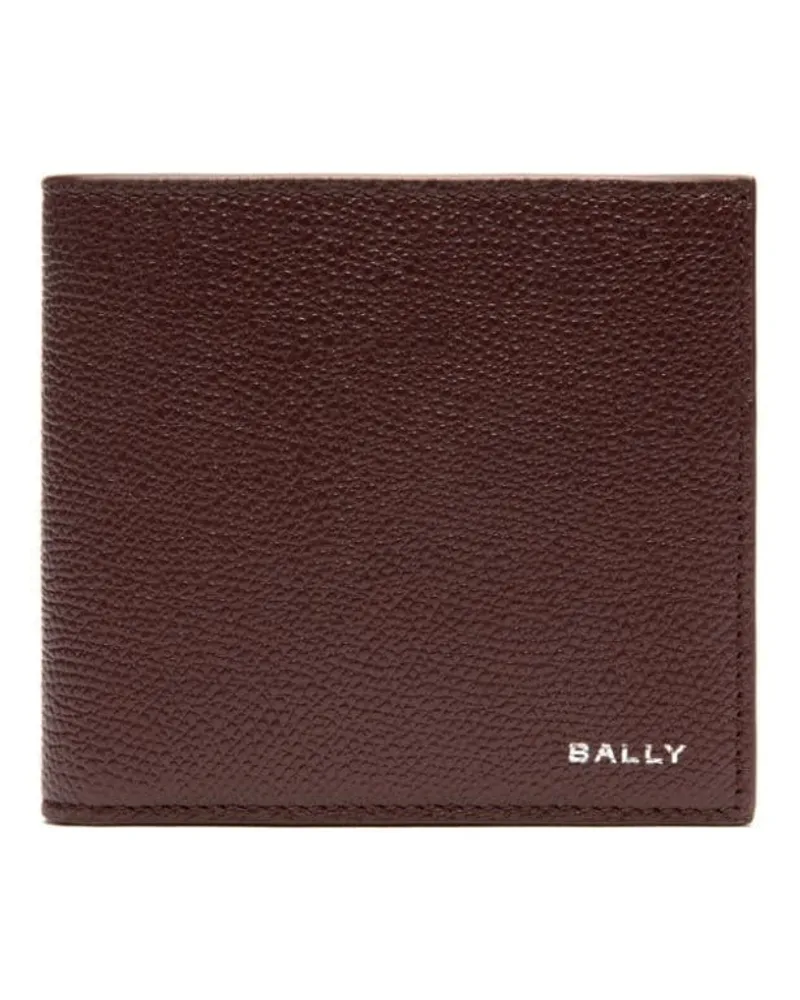 Bally Portemonnaie mit Logo-Print - Braun Braun