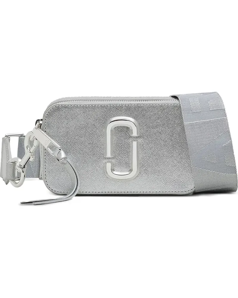 Marc Jacobs The Metallic Snapshot Umhängetasche - Silber Silber