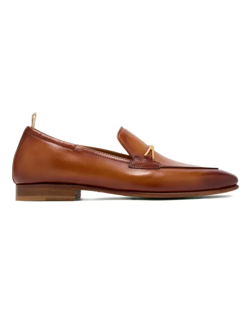 Magnanni metal-bar loafers - Braun Braun
