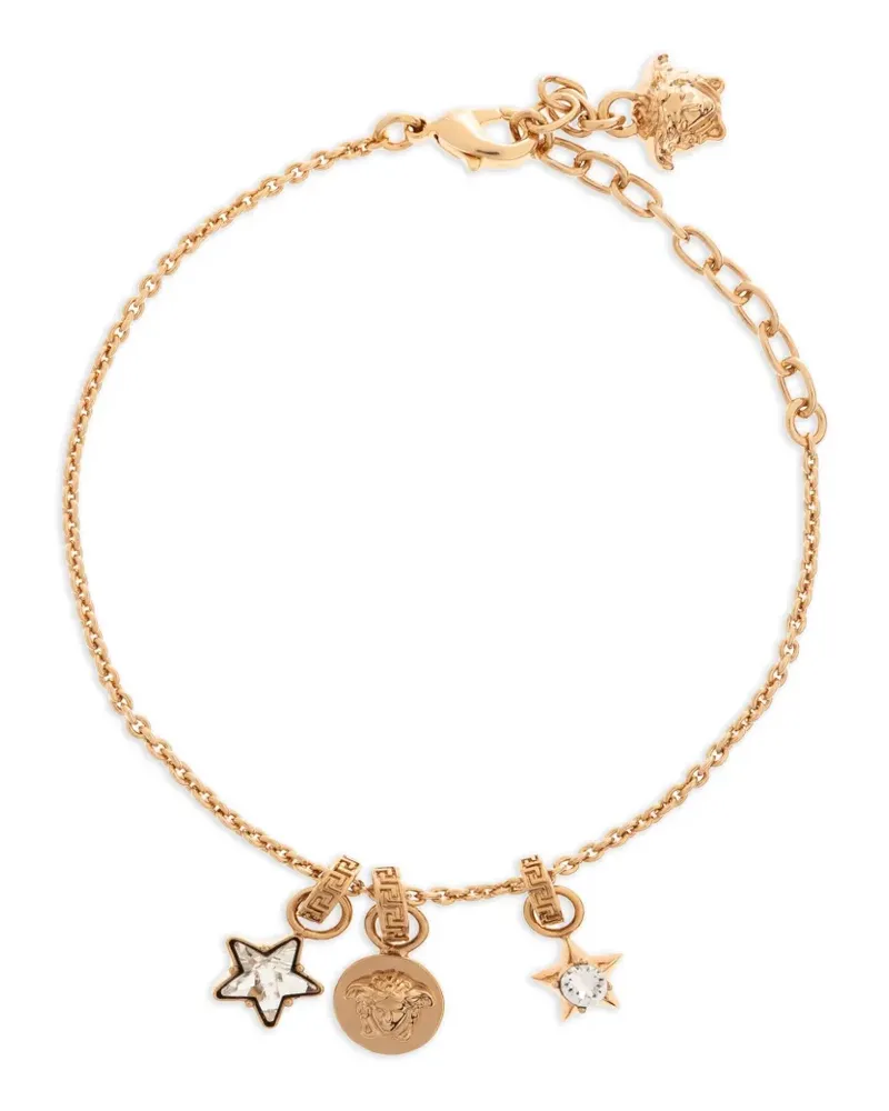 Versace charm-embellished bracelet - Gold Gold