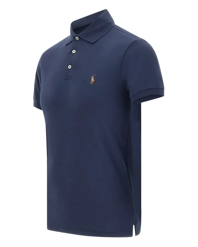 Ralph Lauren Poloshirt mit Stickerei - Blau Blau