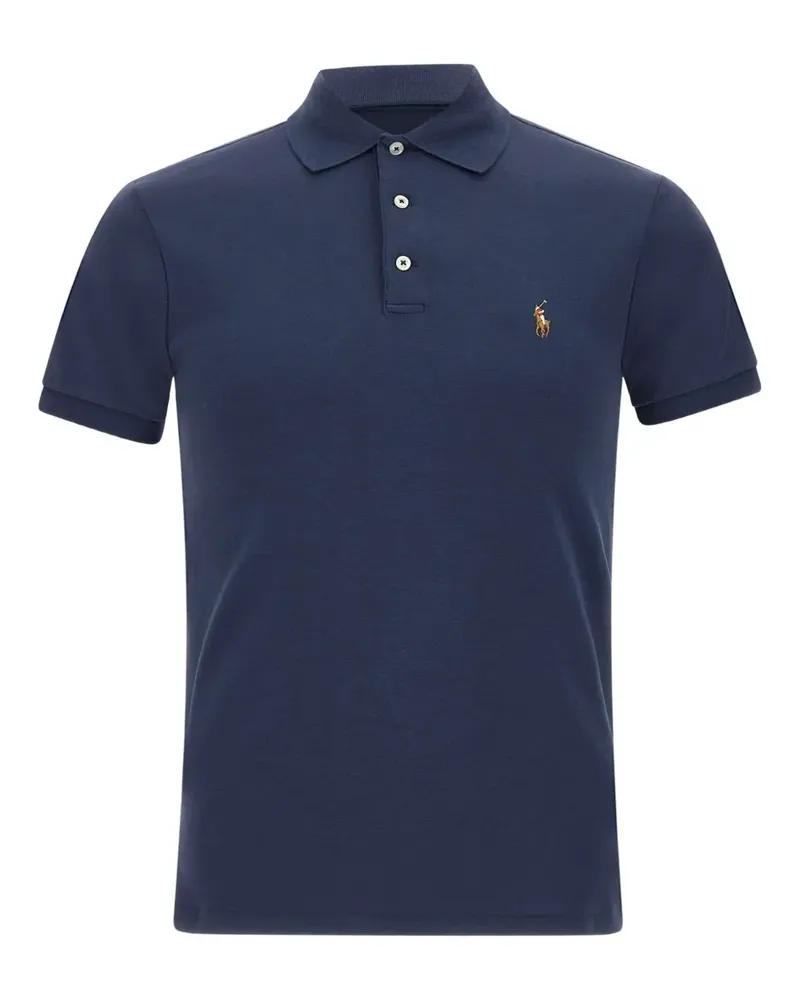 Ralph Lauren Poloshirt mit Stickerei - Blau Blau