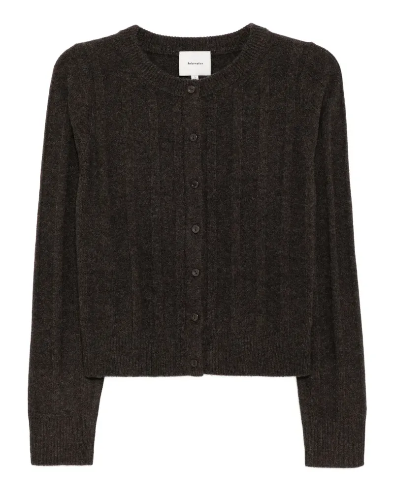 Reformation Hannah Cardigan - Braun Braun
