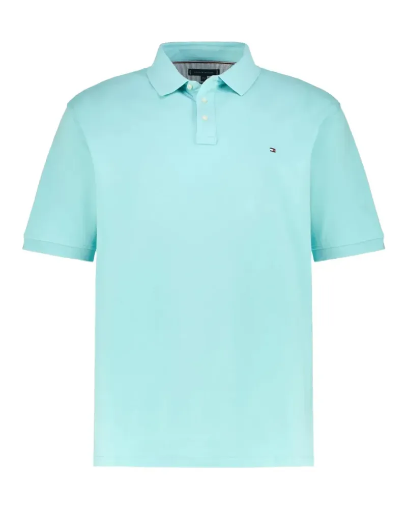 Tommy Hilfiger 1985 logo-embroidered polo shirt - Blau Blau