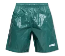 Polizei Badeshorts - Grün