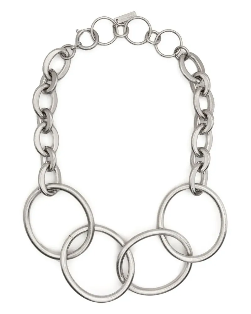 Junya Watanabe Halskette aus Kettengliedern - Silber Silber