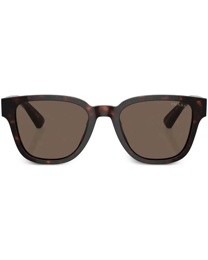 Prada Sonnenbrille in Schildpattoptik - Grün Grün
