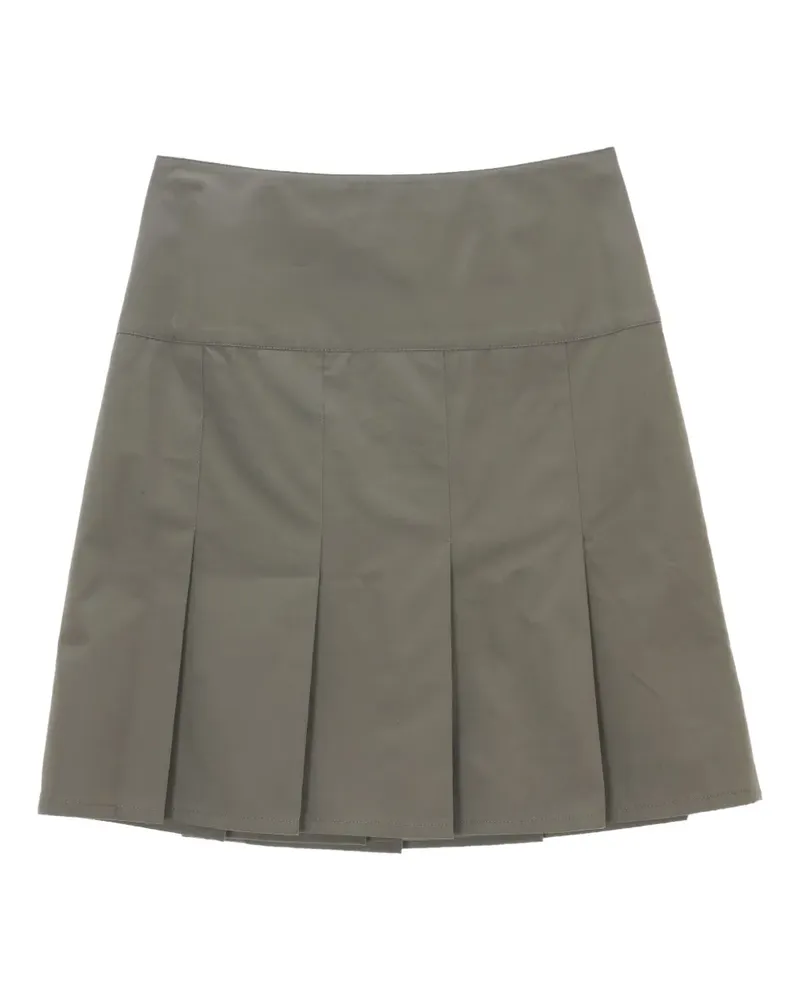 Our Legacy pleated girdle skirt - Grün Grün