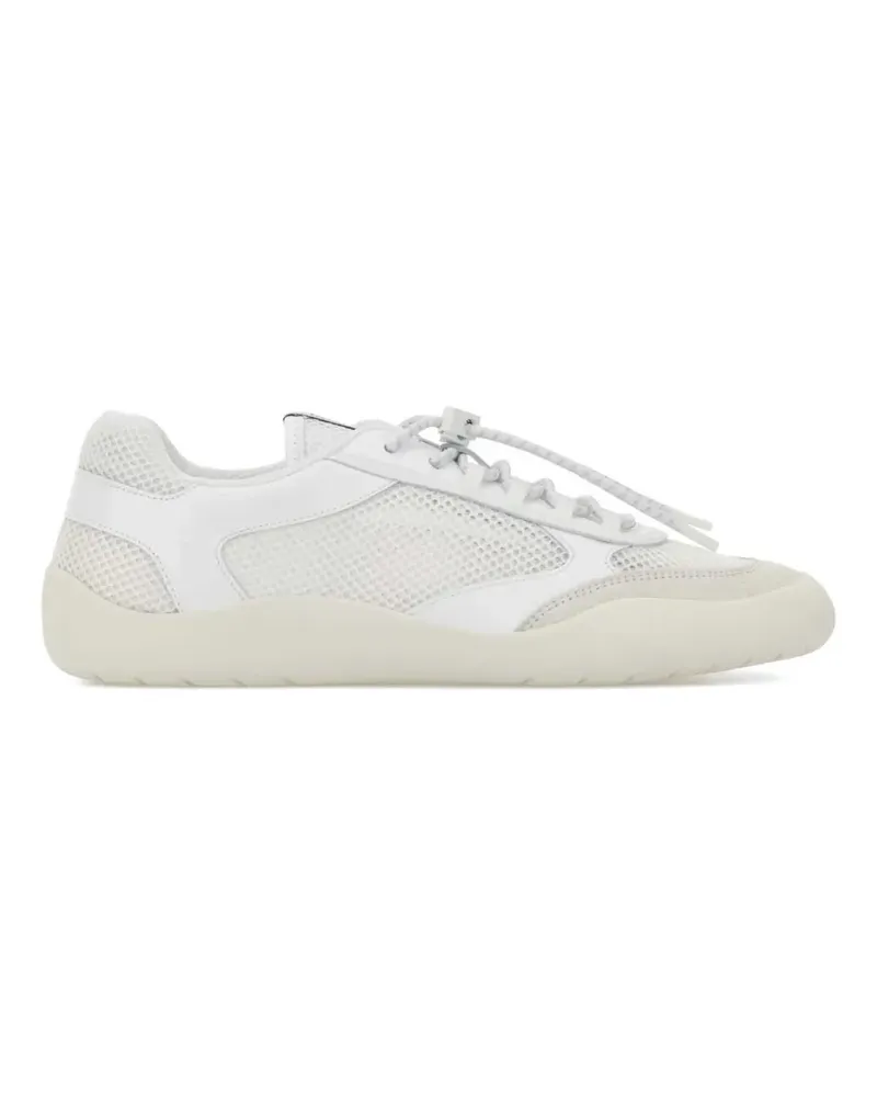 Prada Speedrock mesh panelled sneakers - Weiß Weiß