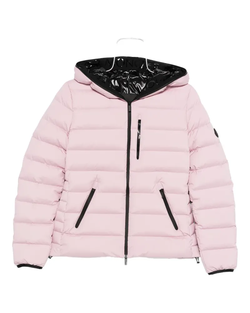 Moncler Gesteppte Kapuzenjacke - Rosa Rosa