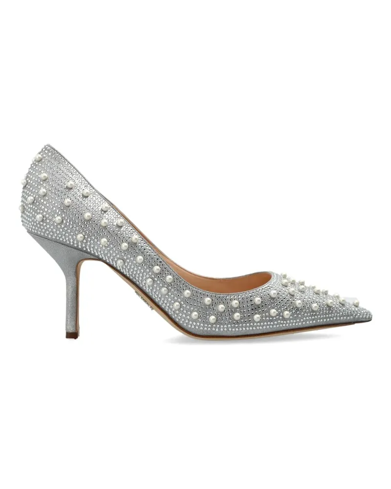 Rodo studded pearl court pumps - Silber Silber