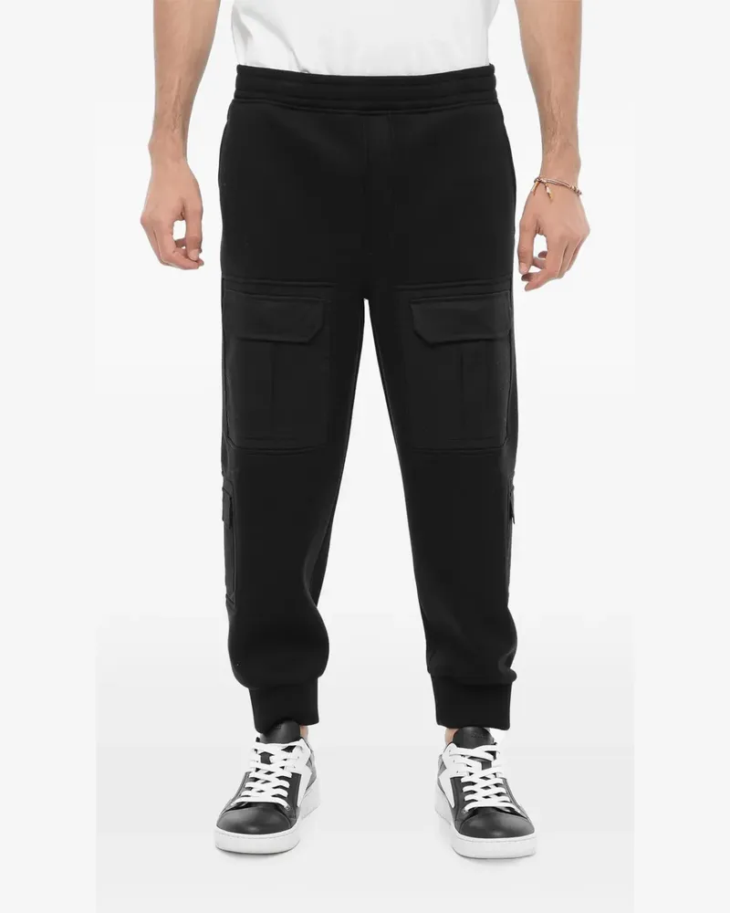 Neil Barrett multiple-pocket track pants - Schwarz Schwarz