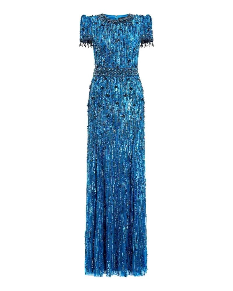 Jenny Packham Roxy Abendkleid - Blau Blau