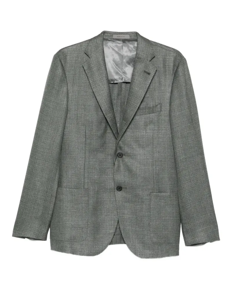 Corneliani single-breasted blazer - Grün Grün