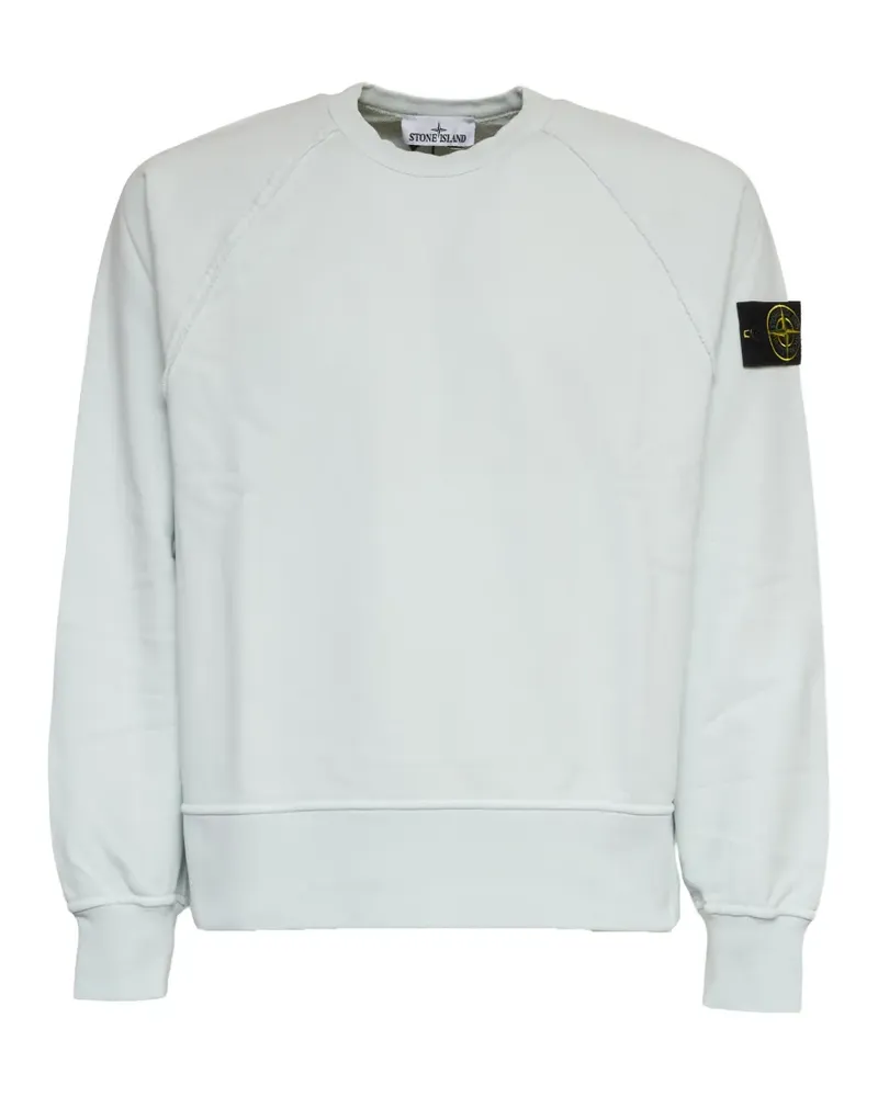 Stone Island raglan sleeve fleece sweatshirt - Blau Blau