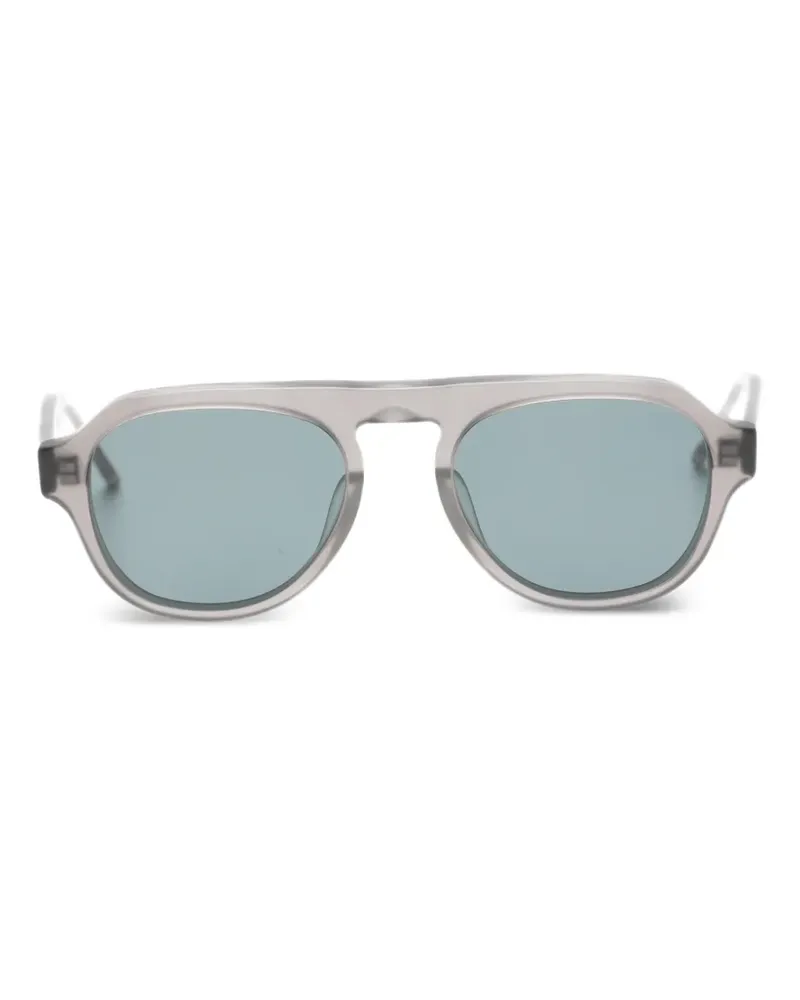 Thom Browne Getönte Pilotenbrille - Grau Grau