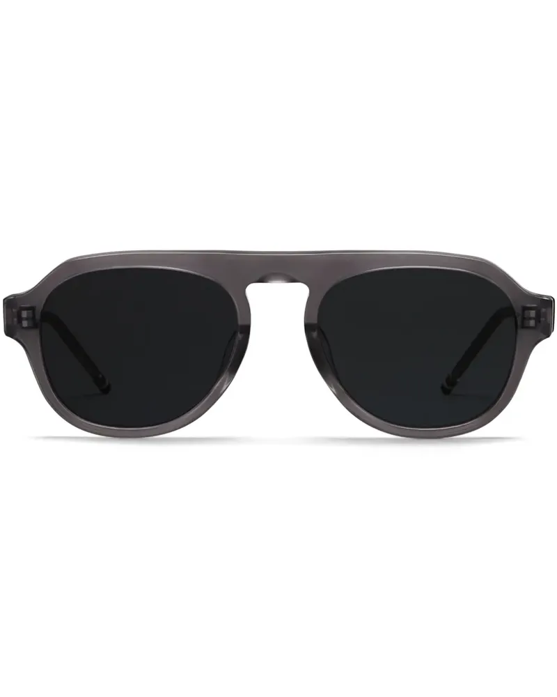 Thom Browne Getönte Pilotenbrille - Grau Grau