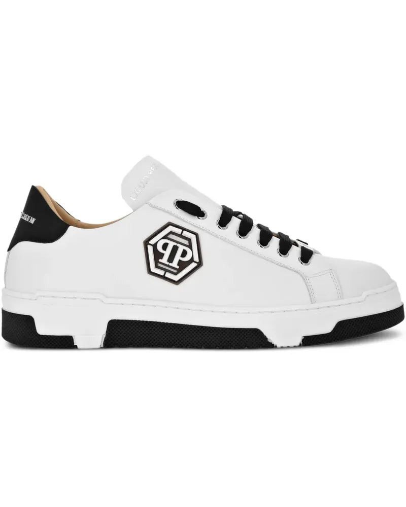 Philipp Plein Hexagon Sneakers - Weiß Weiß