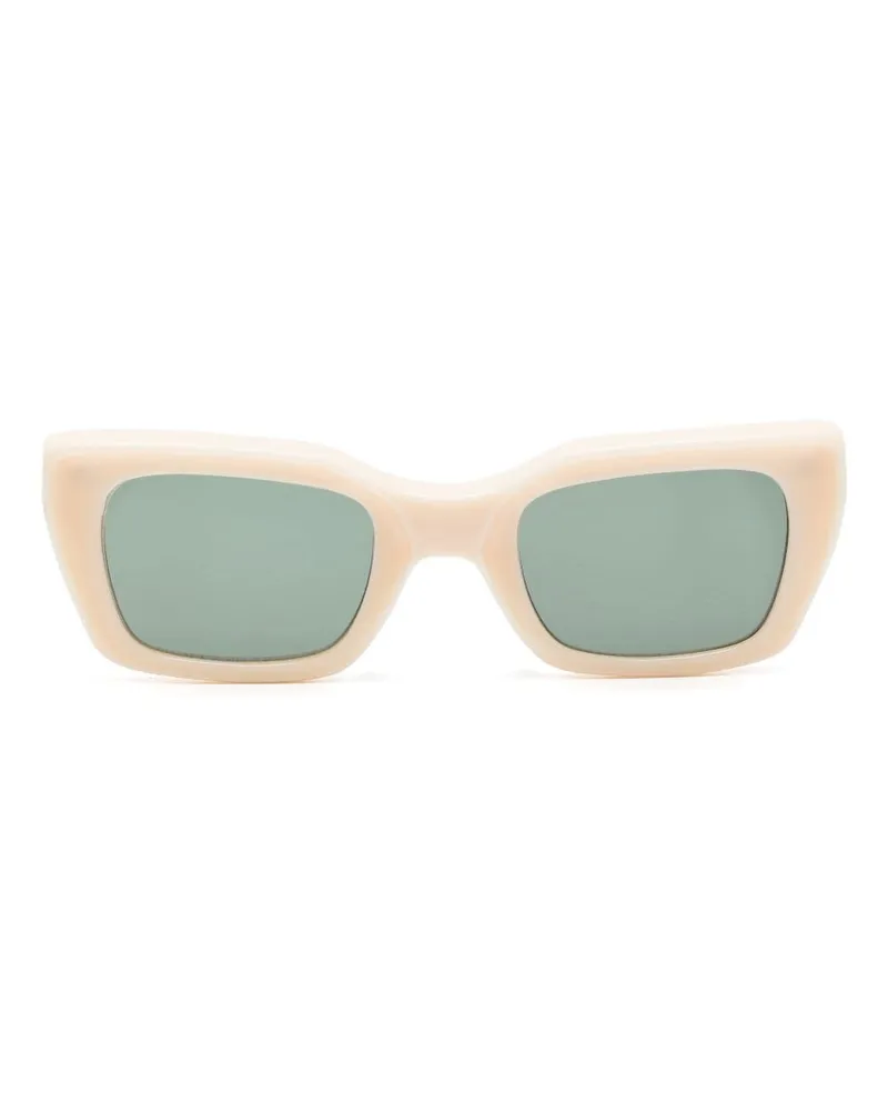 Undercover Sonnenbrille mit eckigem Gestell Nude