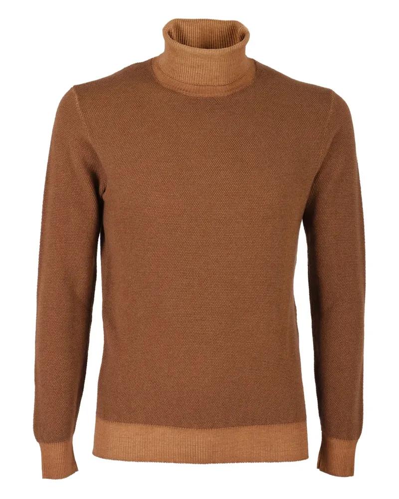 CIRCOLO 1901 Pullover mit Stehkragen - Braun Braun