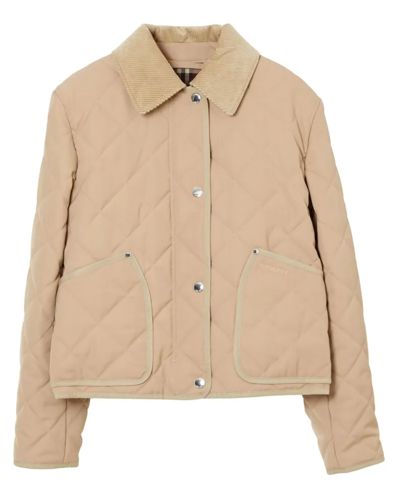 Burberry Jacke mit Steppung - Nude Nude