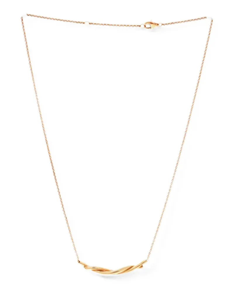 Cartier Entrelaces Pendant 18K Rose Gold necklace - Rosa Rosa