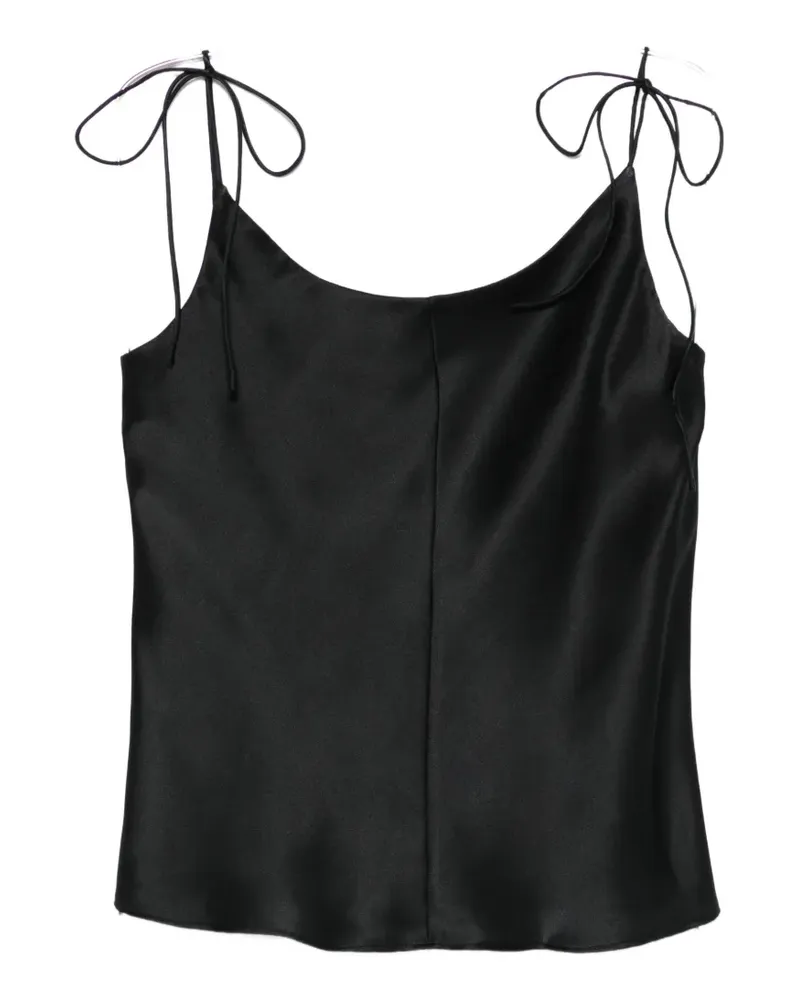 TOVE Paloma tie-strap top - Schwarz Schwarz