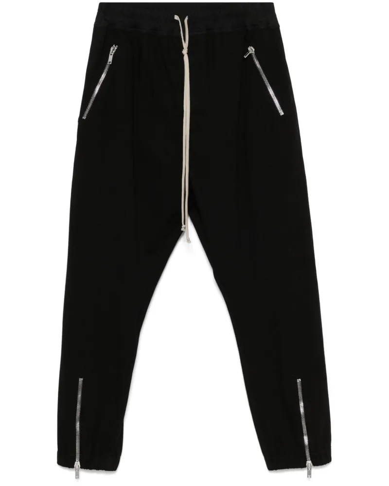 Rick Owens Tecuatl Jogginghose - Schwarz Schwarz