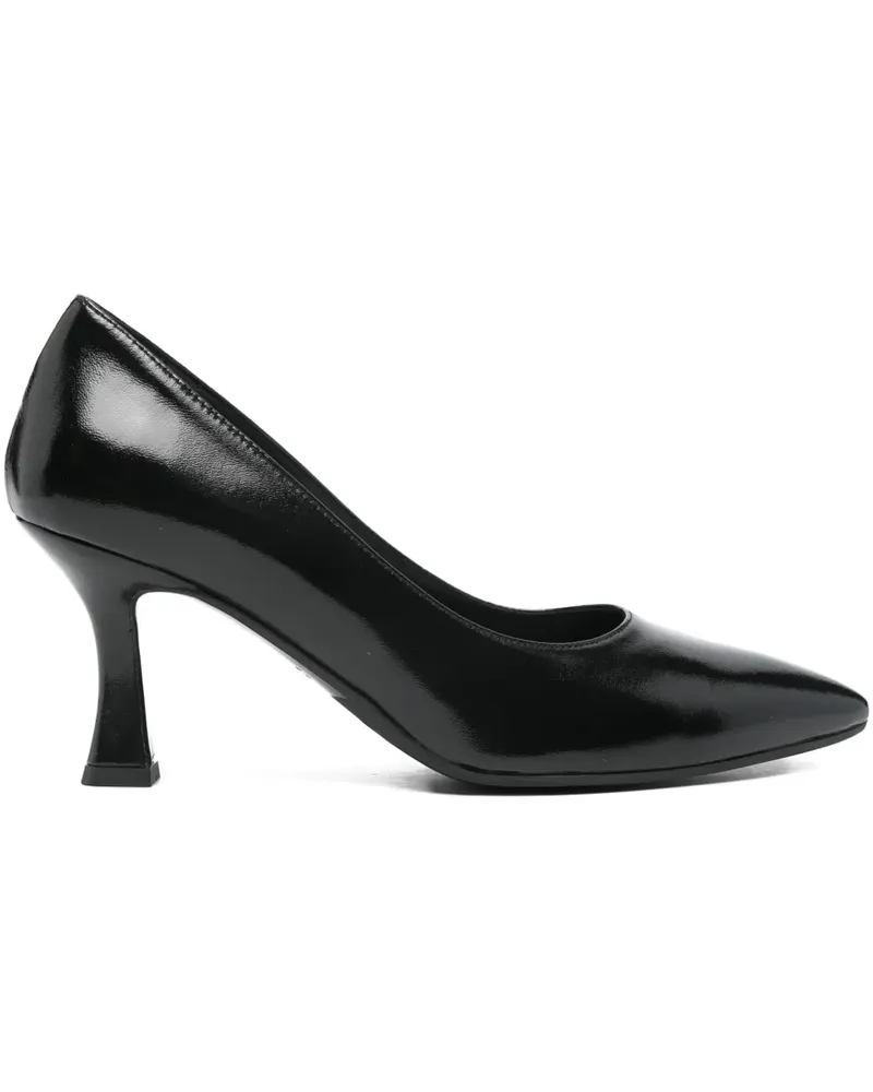 Melluso 70mm pointed leather pumps - Schwarz Schwarz