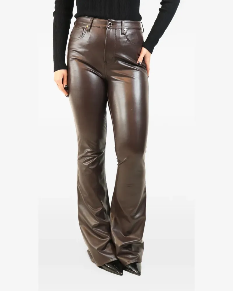 Veronica Beard Beverly flare trousers - Braun Braun