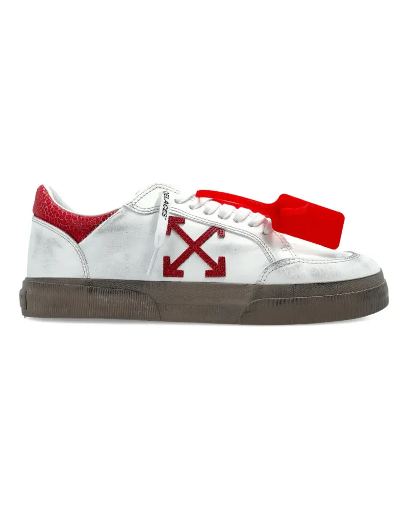 OFF-WHITE Strukturierte Arrow Sneakers - Weiß Weiß
