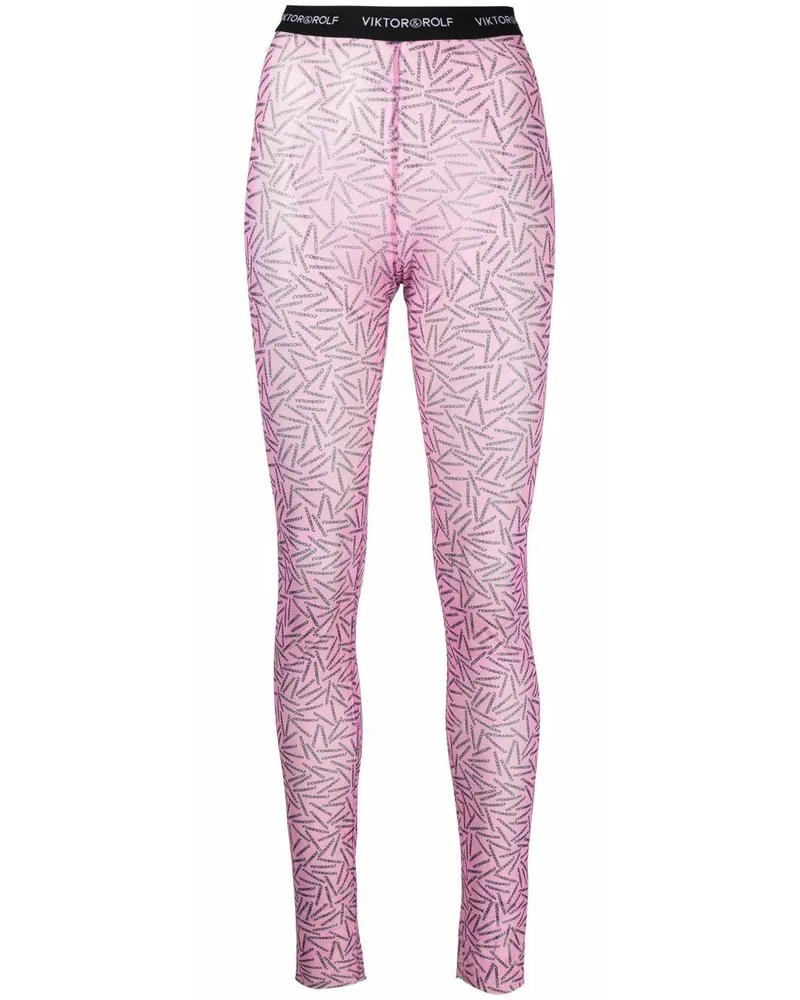 Viktor & Rolf Private Party Leggings Rosa