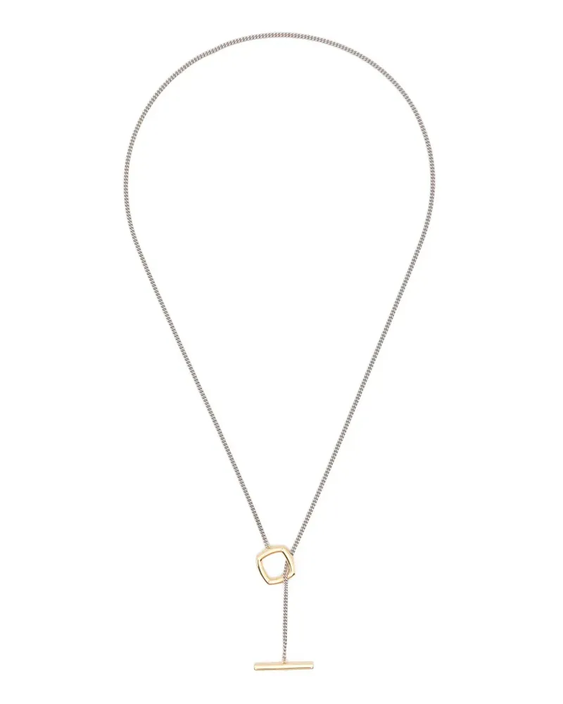 Tom Wood frame-pendant necklace - Silber Silber