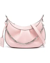 Stuart Weitzman Stellar Crescent Schultertasche Rosa