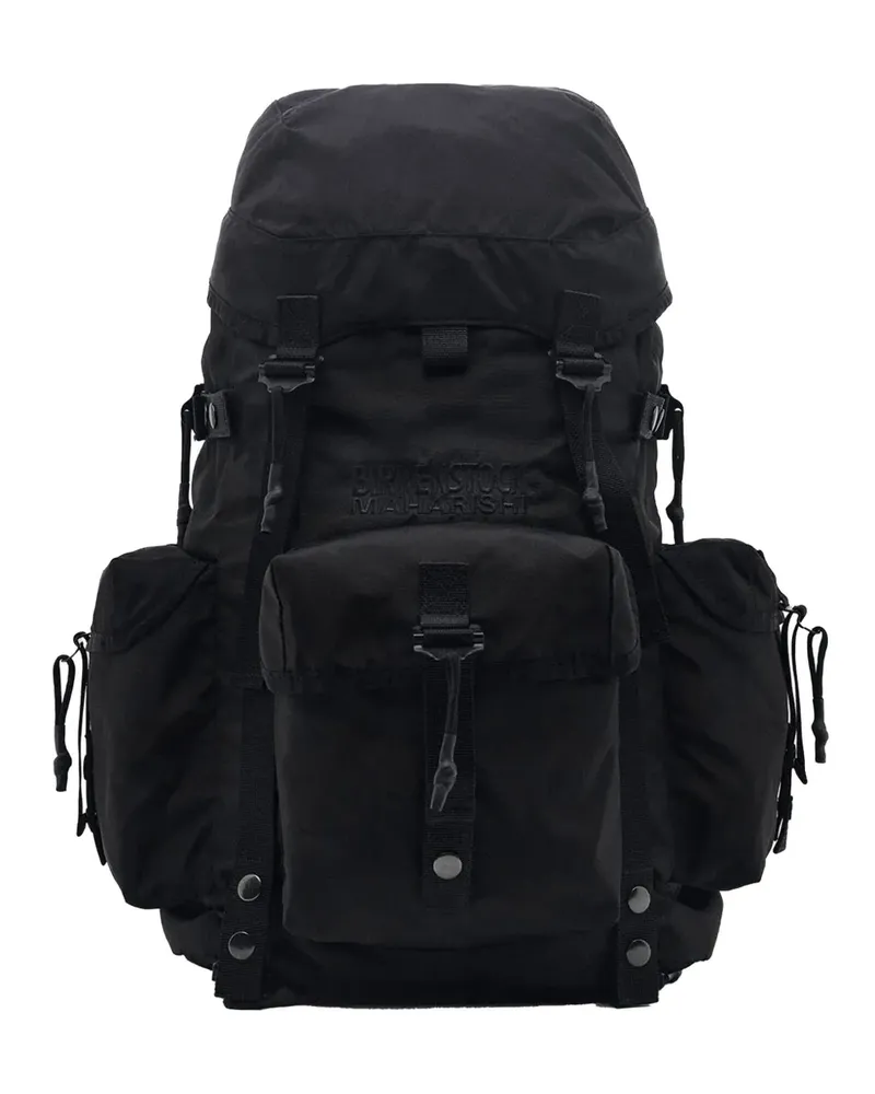 Birkenstock Maharishi Rucksack mit Logo - Schwarz Schwarz