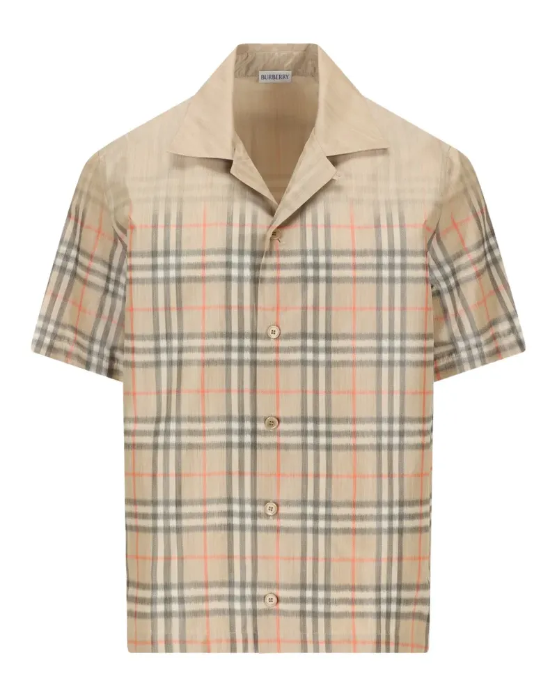 Burberry checked shirt - Nude Nude